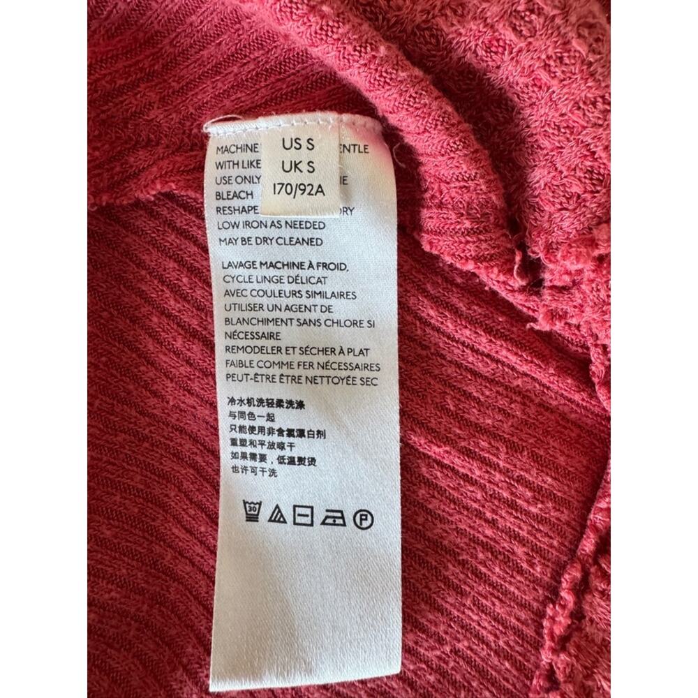 Free People New Love Rose Pink Flowy Swing Tank Top Small - Picture 8 of 9